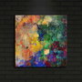 Wallity Cuadro Decorativo en Lienzo Iluminado con LED 40 x 40 cm